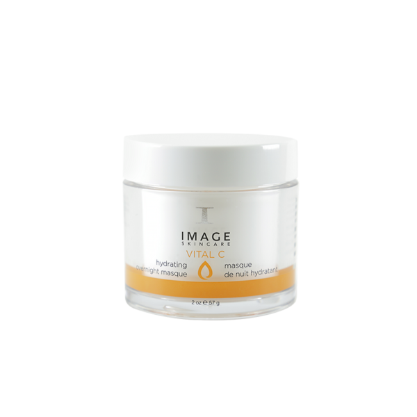 Het VITAL C - Hydrating Overnight Masque van Image Skincare vermindert fijne lijntjes, ontspant de vermoeide huid, voedt, verzorgt en hydrateert intensief.