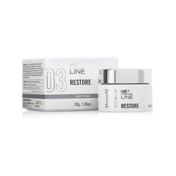 Ontdek ME LINE Restore: een herstellende crème voor na een pigmentatiebehandeling, geschikt voor alle huidtypes.